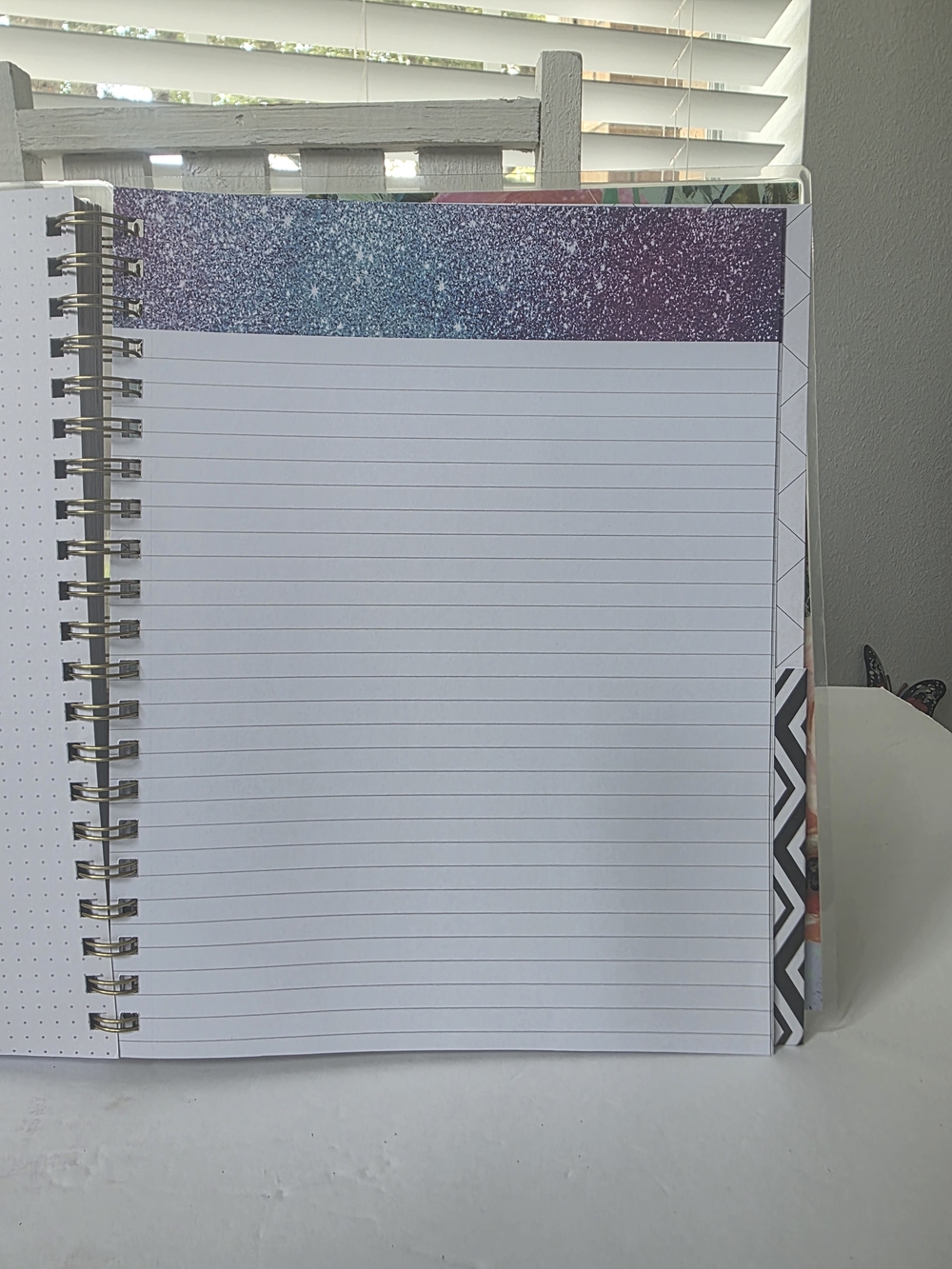 Meal Planner Notebook by Carrie Elle  - Floral Pink & Green - Picture 11 of 16